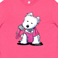 thumbnail image 4 of Inktastic Glamour Girl Westie Dog Youth T-Shirt, 4 of 5
