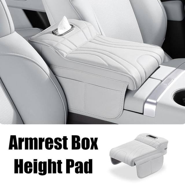 PU Car Center Console Armrest Box Heightening Elbow Support Pad