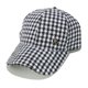 thumbnail image 1 of Gorra de béisbol Trucker con estampado de pata de gallo, poliéster similar a la lana, 1 of 2