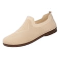 thumbnail image 2 of YOUYEDIAN Orthopedic Dress Shoes for Women Arch Support Non Slip Slip on Nurse Shoes Breathable Mesh Stretch Hiking Shoes Soft 2026 Orthopedic Shoes (Beige), 2 of 5