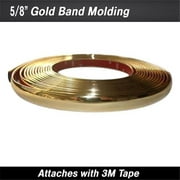 Cowles Products COW37-833 0.62 in. x 30 ft. ProtektoTrim Gold Band Wheel Well Molding Kit