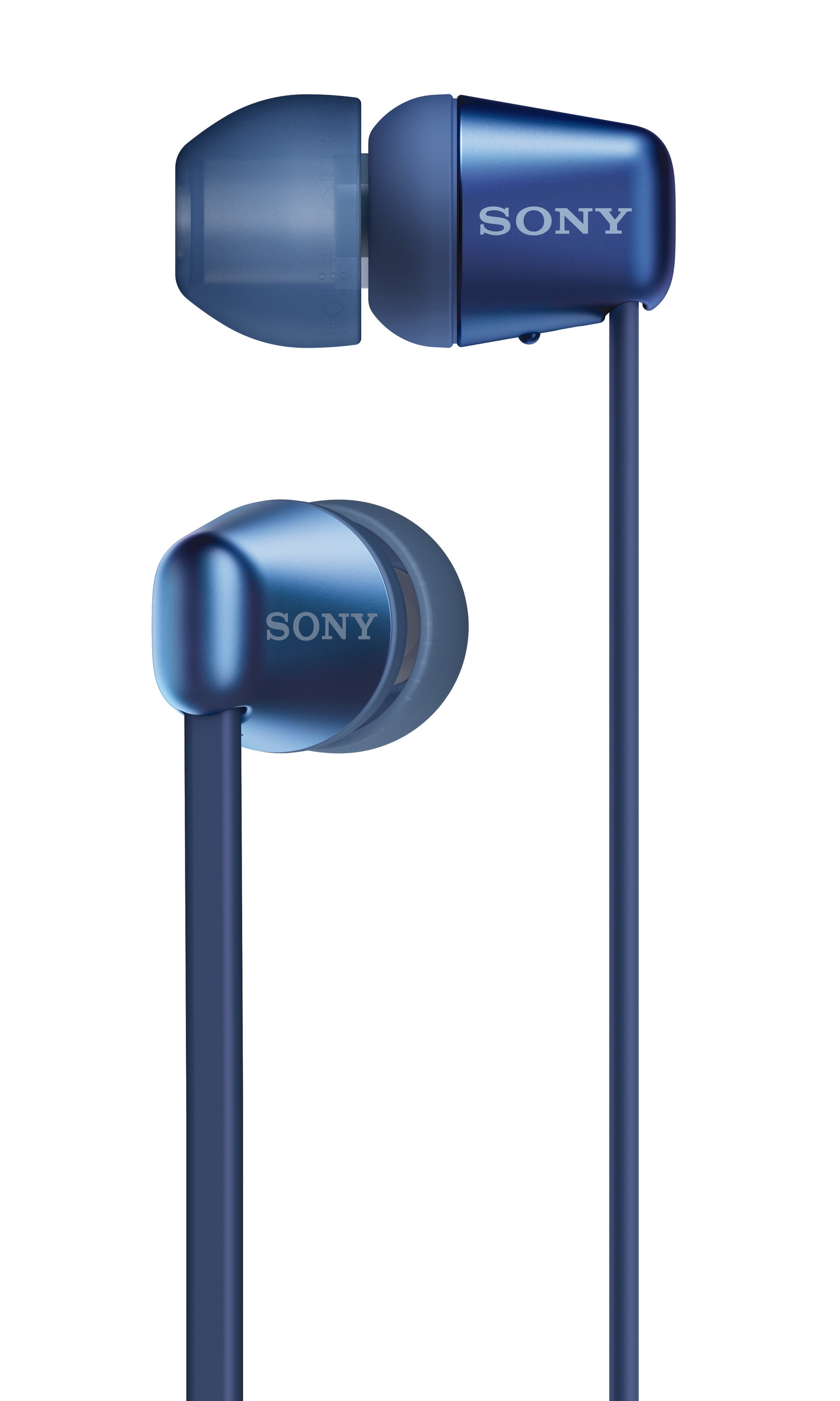 with Blue Wireless Sony Headphones Mic, WI-C310 In-Ear