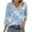 #243-Multicolor, variant on Roncen 3/4 Length Sleeve Womens Tops with Button Cuffs Dressy Casual V Neck Summer Outfits Spring Fashion Clothes 2026