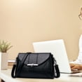 thumbnail image 3 of Lisbinx Zipper Crossbody Bag With Wide Shoulder Strap Phone Wallet, Shoulder Purse, Multiple Zipper Pockets. Weekly Deals, 3 of 6