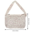 thumbnail image 2 of IFANLANDOR Shoulder Bag Black French Retro Style Everyday Use 1Pack 13X8.3X2.4in, 2 of 7