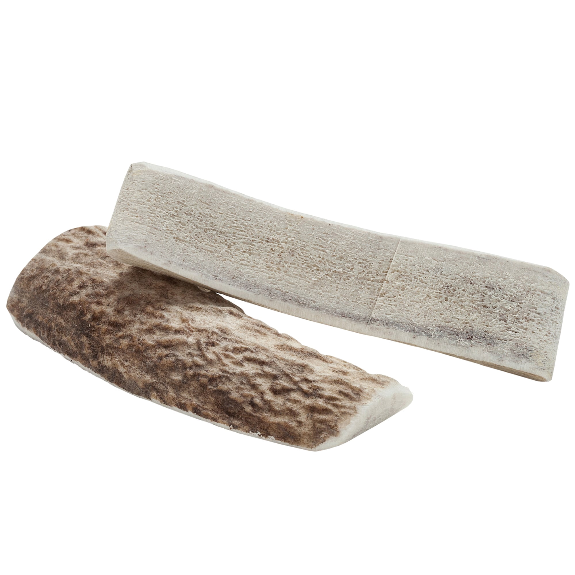 Scout & Zoe's: Elk Antler Splits - Dog Chews, Exposed Marrow Pet Treat, Seniors-Puppies-Light Chewers, No Preservatives, Wild Shed Antler, USA Sourced