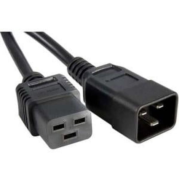 8FT BLACK C19 TO C20 POWER CORD