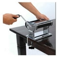 thumbnail image 2 of 2 in 1 Manual Pasta Machine Maker Stainless Steel Roller and Cutter, 2 of 2