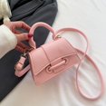 thumbnail image 1 of Bolso de verano de moda simple para mujer, bolso de hombro de moda de color sólido, bolso cruzado simple, bolso cuadrado pequeño, 1 of 6