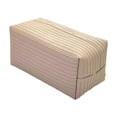 thumbnail image 2 of Funda para caja de pañuelos de piel sintética, decorativa, práctica para guardar pañuelos. Beige, 2 of 9