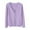 Pink, variant on Clearance! Hontri Women's Spring And Autumn Leisure Loose Solid Long Sleeve V Neck Button Knitted Soft Cardigan Coat Women's Cardigan Army Green L