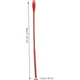 thumbnail image 4 of Long Straw Brush,Silicone Pipe Tube Cleaner (Red, 6mm), 4 of 7
