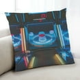 thumbnail image 1 of Ahgly Company Games Arcade Indoor Throw Pillow, 18 inch by 18 inch, 1 of 6