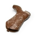 thumbnail image 2 of DREAM PAIRS Women's Cowboy Boots Mid Calf Cowgirl Boots Embroidery Stitched Square Toe Western Boots Wide Width, 2 of 3