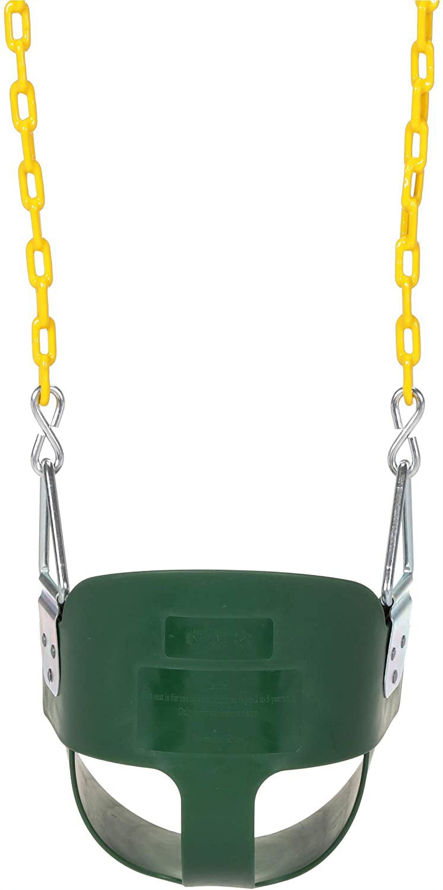 High Back Half Bucket Swing