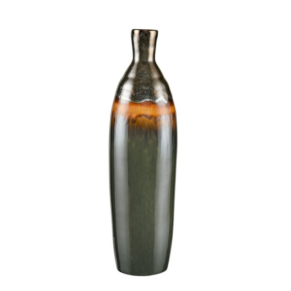 Elk Home Arne Luxe Vase in Brown Reactive Finish