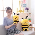 thumbnail image 4 of Bee Plush Toy, 8 Inch (Approx. 20.3 cm) Bee Stuffed Animal, Soft Bee Plush Toy,, 4 of 5