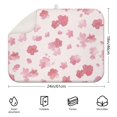 thumbnail image 2 of Microfibre Drying Mat for Kitchen Pioneer Dish Drying Drainer Mat Absorbent Colorful Floral Drying Mat Washing Up for Glass, Plate & Cup 18inch X 24inch, 2 of 5