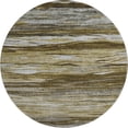 thumbnail image 2 of Addison Rugs Mayfield Premium Machine Washable Transitional Waves Brown Round Rug, 8' x 8', 2 of 6