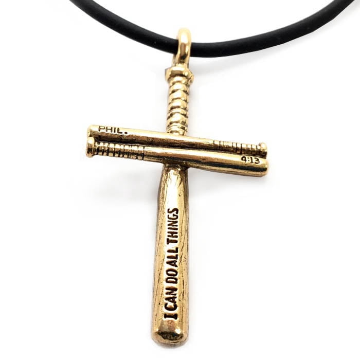Baseball Bat Cross Philippians 413 