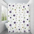 thumbnail image 3 of Kayannuo Floral PEVA Shower Curtain, 31.5" x 70.87" Waterproof, 3 of 3