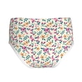 thumbnail image 2 of Pofeuu Cute Flower Print Boy's Briefs Toddler Boys' Underwear, Organic Cotton, Comfort Briefs-XX-Small, 2 of 7