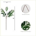 thumbnail image 6 of Nearly Natural Palmate Fern Artificial Stem Sprays - 38" - Green - Set of 3, 6 of 9
