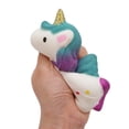 thumbnail image 4 of Juguetes blandos de unicornio para niños, regalos para fiestas, lindos squishies kawaii de crecimiento lento, antiestrés, 4,92 x 3,93 pulgadas, 4 of 5