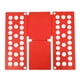 thumbnail image 1 of Tabla Plegable WDOplteas Ropa Plástico Camisas Almacenamiento Rojo, 1 of 8