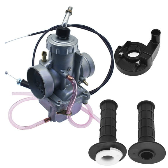 LABLT Carburetor Handle Grip & Throttle Cable For YZ85 2002-2013 YZ80 1974-2001