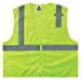 thumbnail image 3 of Ergodyne 150-21057 Economy Vest Class Ii Mesh Zipper Lime 2Xl-3Xl, 3 of 4