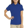 thumbnail image 4 of Real School Uniforms Big Kid Short Sleeve Fem-Fit Polo 68002, 4 of 6
