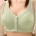 thumbnail image 2 of Lixiuxyad Sports Bra with Cups Women's Front Buttoned Large Sized Bra Vest Style Underwear Women's Bras Without Steel Rings, 2 of 5