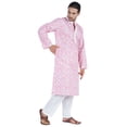 thumbnail image 3 of Atasi Long Sleeves Kurtas For Menâ€™s Mandarin Collar Neck Wear Traditional Wear, 3 of 7