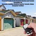 thumbnail image 2 of DDcafor Garagedörröppnare, Fjärrkontroll för Garagedörr för Novoferm Novotron Handhållen Sändare 502 MAX43-2 512 MIX43-2 504 MIX43-4 433.92 MHz, 2 of 5