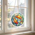thumbnail image 4 of Acrylic Window Hanging, 2D Koi Fish Sun Catcher, 1 Piece Puzzle Ornament, Home Window Sunlight Catching Decor, 4 of 9