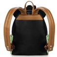 thumbnail image 2 of Disney Parks by Loungefly Women's Leather Mini Backpack, Green Black, 2 of 3