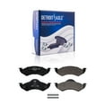 thumbnail image 6 of Detroit Axle - 4WD Front Wheel Bearing Hubs Brake Kit for 2000-2002 Dodge Dakota Durango [4-Wheel ABS] Brake Rotors Ceramic Brakes Pads Wheel Bearing Hubs Assembly 2001 Replacement, 6 of 8