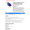 thumbnail image 2 of Transfer Case Shift Harness Connector - Compatible with 2007 Chevrolet Silverado 2500 HD Classic 4WD - AC Delco, 2 of 2