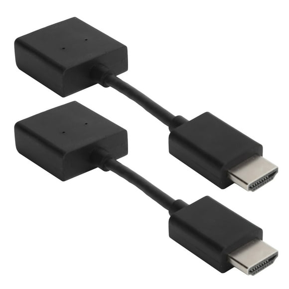 Cord 2Pcs Male To Female Extension Cable HD Multimedia Interface Support 4K High Resolution