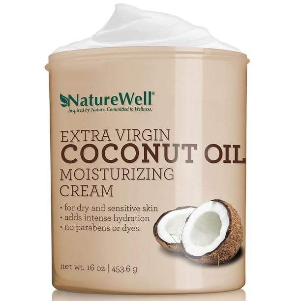 Nature Well Extra-Virgin Coconut Oil Moisturizing Cream (16 oz ...