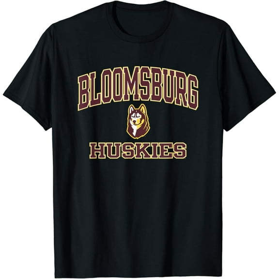 Bloomsburg Huskies Arch Over Officially Licensed T-Shirt