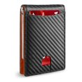 thumbnail image 1 of Card Case Leather Card Case Microfiber Card Case RFID Anti-theft Brush, 1 of 4