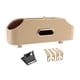 thumbnail image 3 of Organizador de asiento trasero de coche, caja de pañuelos, 2 portavasos, accesorios de viaje desmontables con ganchos, soporte para teléfono de cuero Beige, 3 of 8