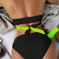 thumbnail image 5 of Sentmoon 2 Piece Swimsuit for Women Womens Bikini Oversized Swim Suit High Cut with Built in Bra Wireless Bathing Suit for Women Vacation for Vacation and Resort Wear XL, 5 of 10