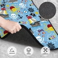 thumbnail image 3 of Disketp Pirate Marine Animals for Crystal Velvet Car Mats Four-Piece Set,All-Season Automotive Protection, Vehicles, Cars, Trucks, and SUVs,Anti-Slip Design, 3 of 7