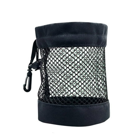 MOMOJIA Golf Ball Carry Bag Large Capacity Golf Ball Storage Bag Nylon Mesh Pouch Bag