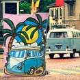 thumbnail image 4 of Retro Summer Van Fun 10x13 Poly Mailers - Tropical Theme, Durable Packaging, 4 of 10