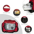 thumbnail image 2 of iFARADAY Unisex 55L Sport Gym Duffle Bag Shoes Compartment Red, 2 of 7