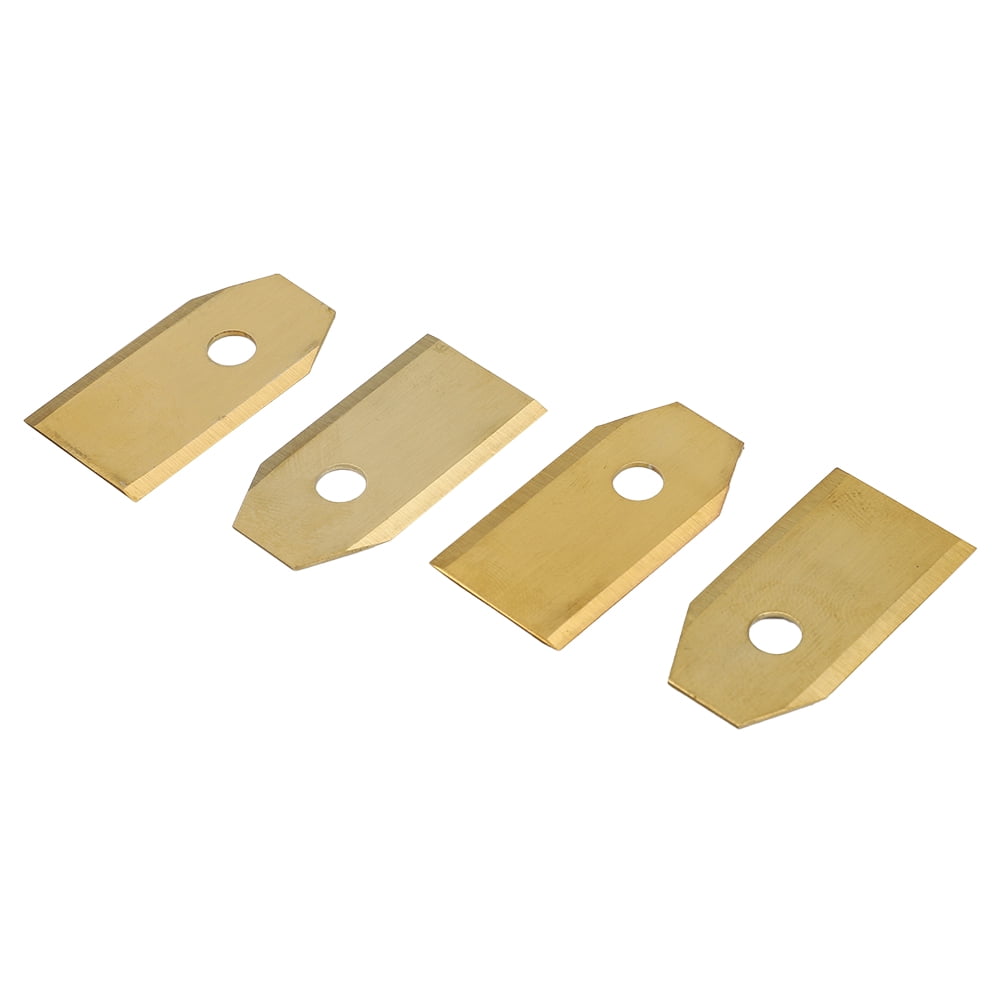 Grass Trimmer Blade §§lawn Mower Blade §§mower Blade§metal Grass Trimmer Blade §§strimmer Parts Garden Strimmer Blade Titanium Plated Stainless Steel Lawn Mower Blade Grass